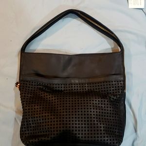 Big buddha black leather Jasmine Hobo bag